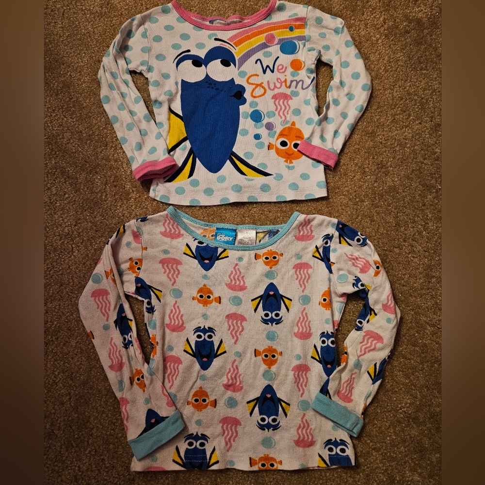 Finding Dory Pajama Tops 5t